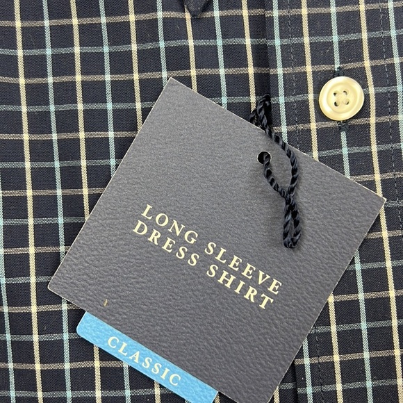 Men's NWT Croft & Barrow Classic Fit Dress Shirt - Picture 3 of 7
